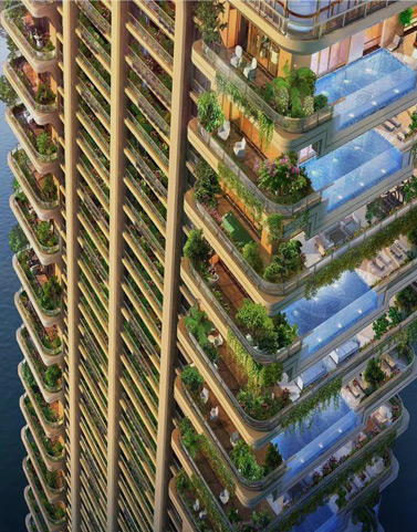 瑞地格樂(lè)：亞克力透明空中游泳池-廈門(mén)帝景苑案例